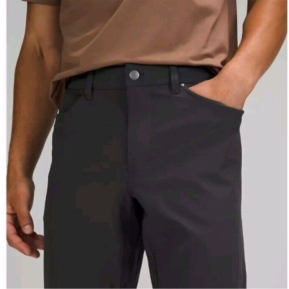 Lululemon ABC Pant Classic *Warpstreme 30" Black Size 30 - Picture 2 of 7